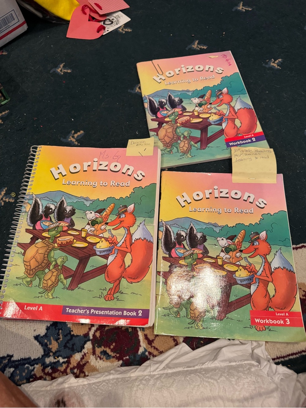 Learning to Read Level A Book Set - Pink/Yellow Covers